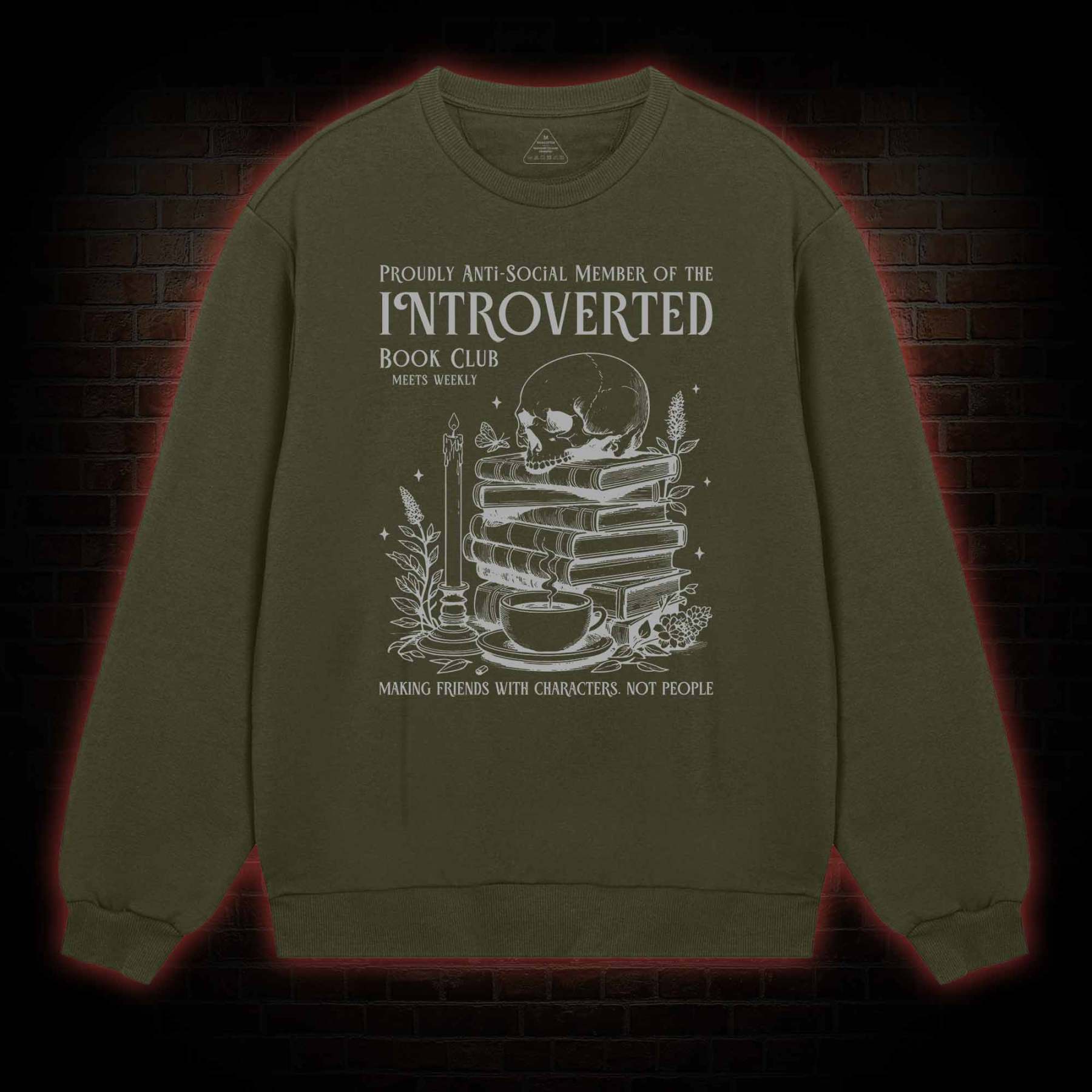 Introverted Book Club Sweatshirt