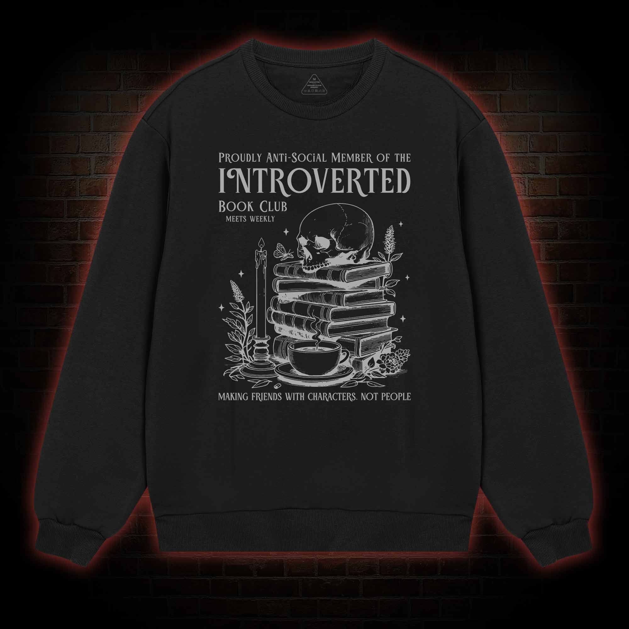 Introverted Book Club Sweatshirt