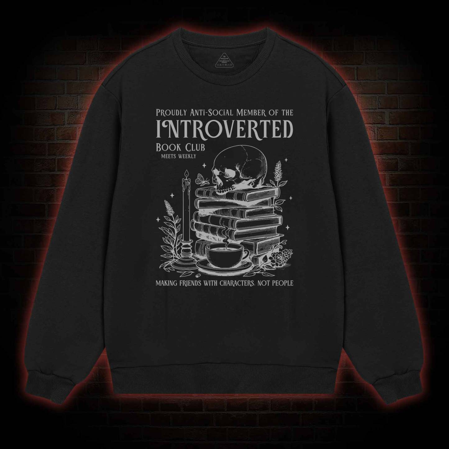 Introverted Book Club Sweatshirt