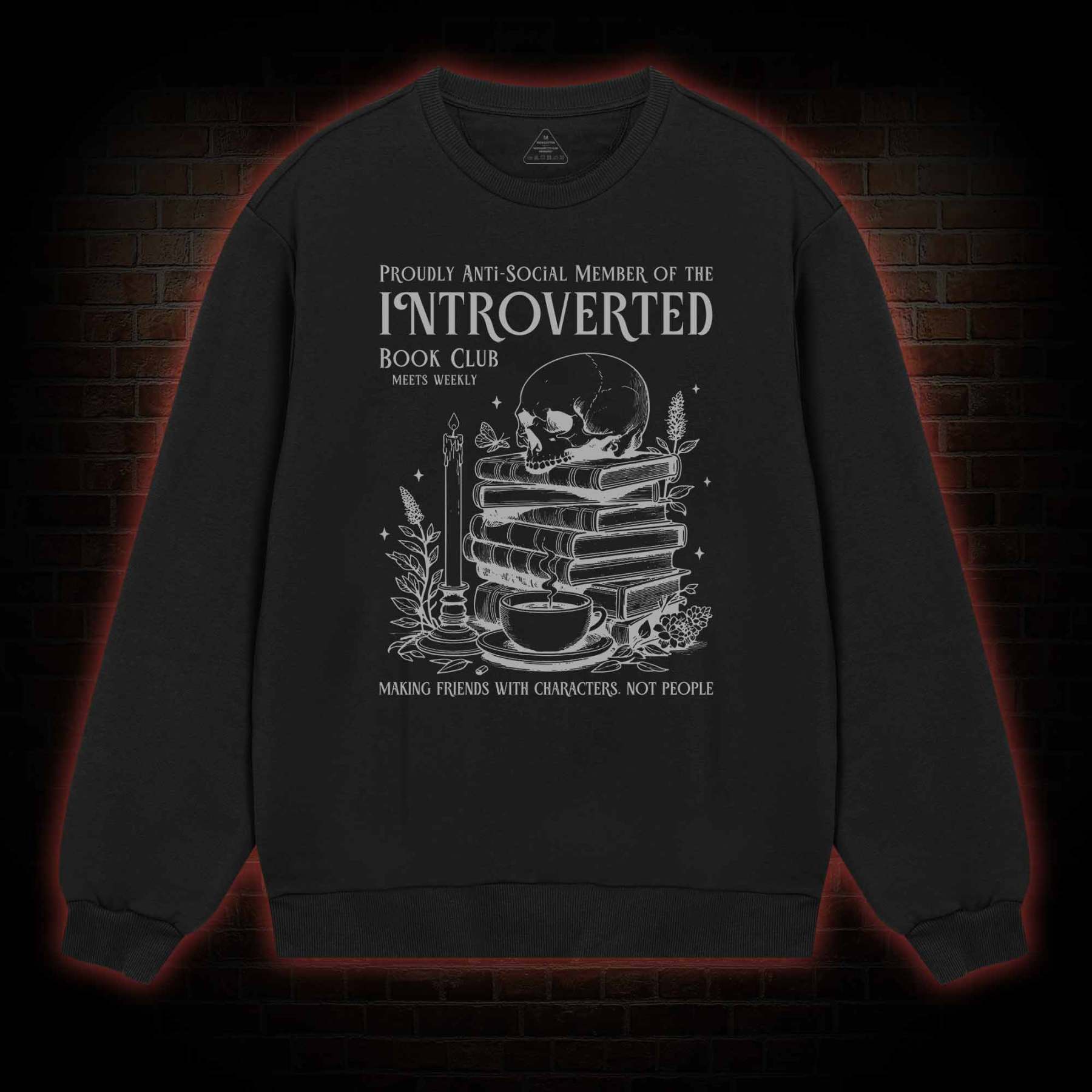 Introverted Book Club Sweatshirt