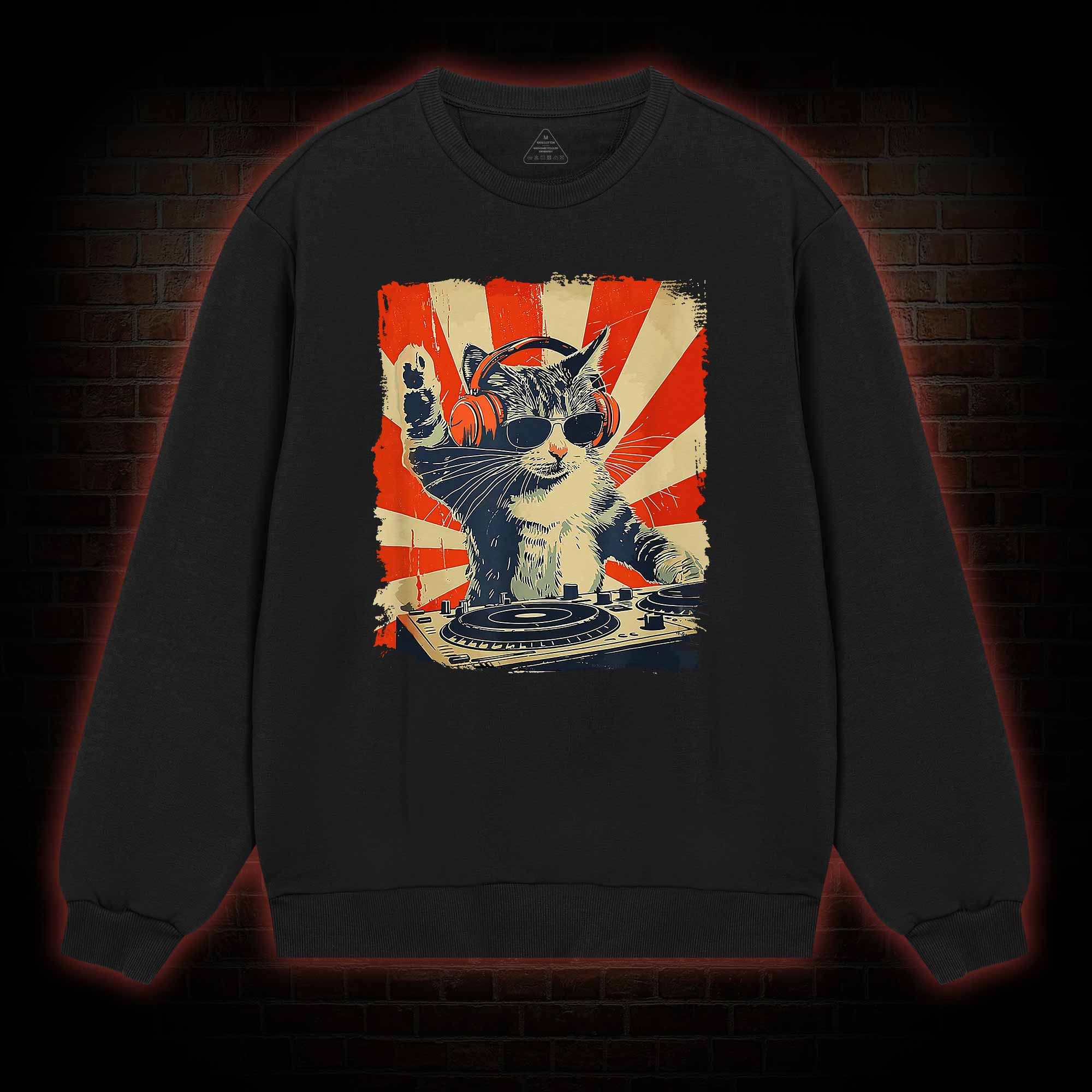 Dj Cat Sweatshirt