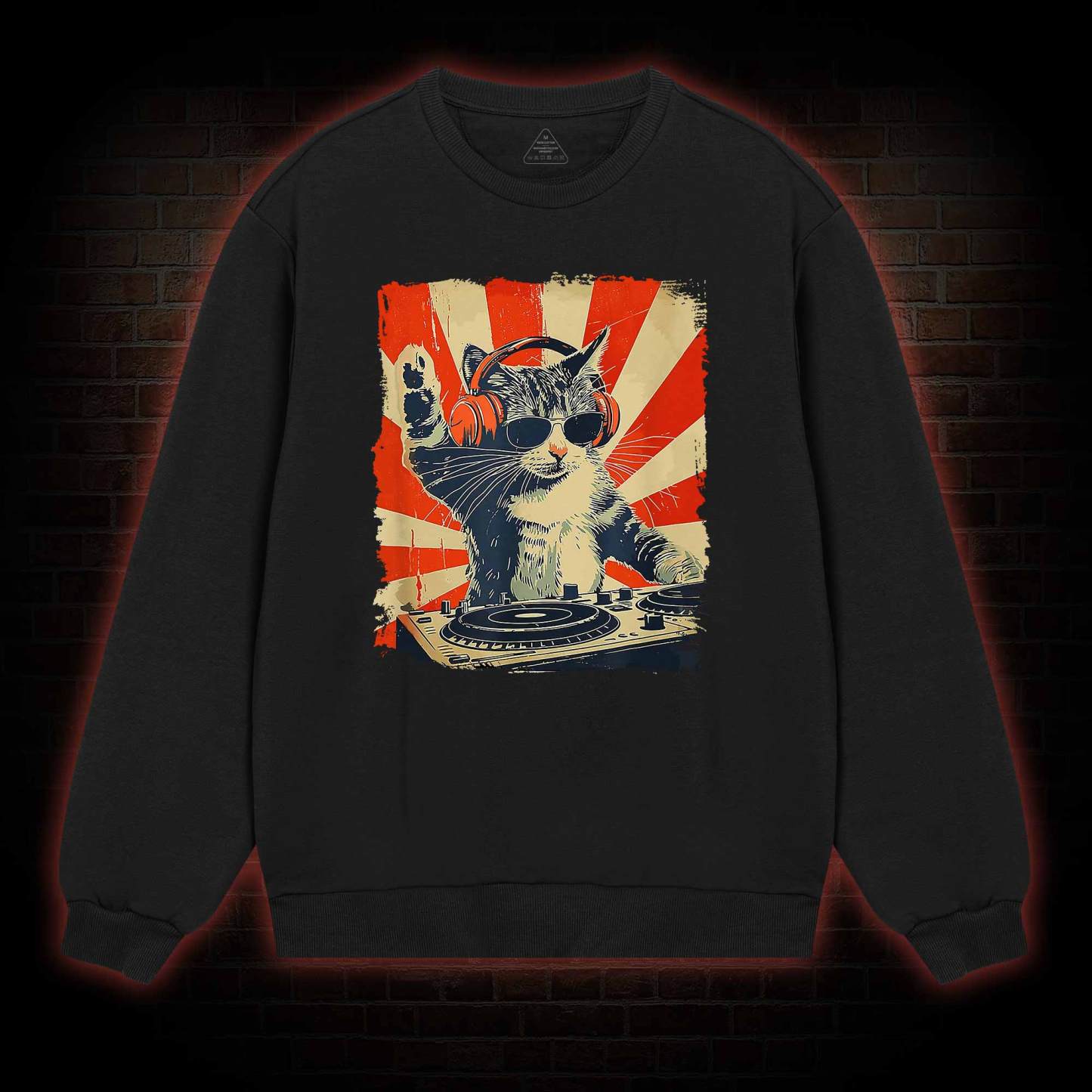 Dj Cat Sweatshirt
