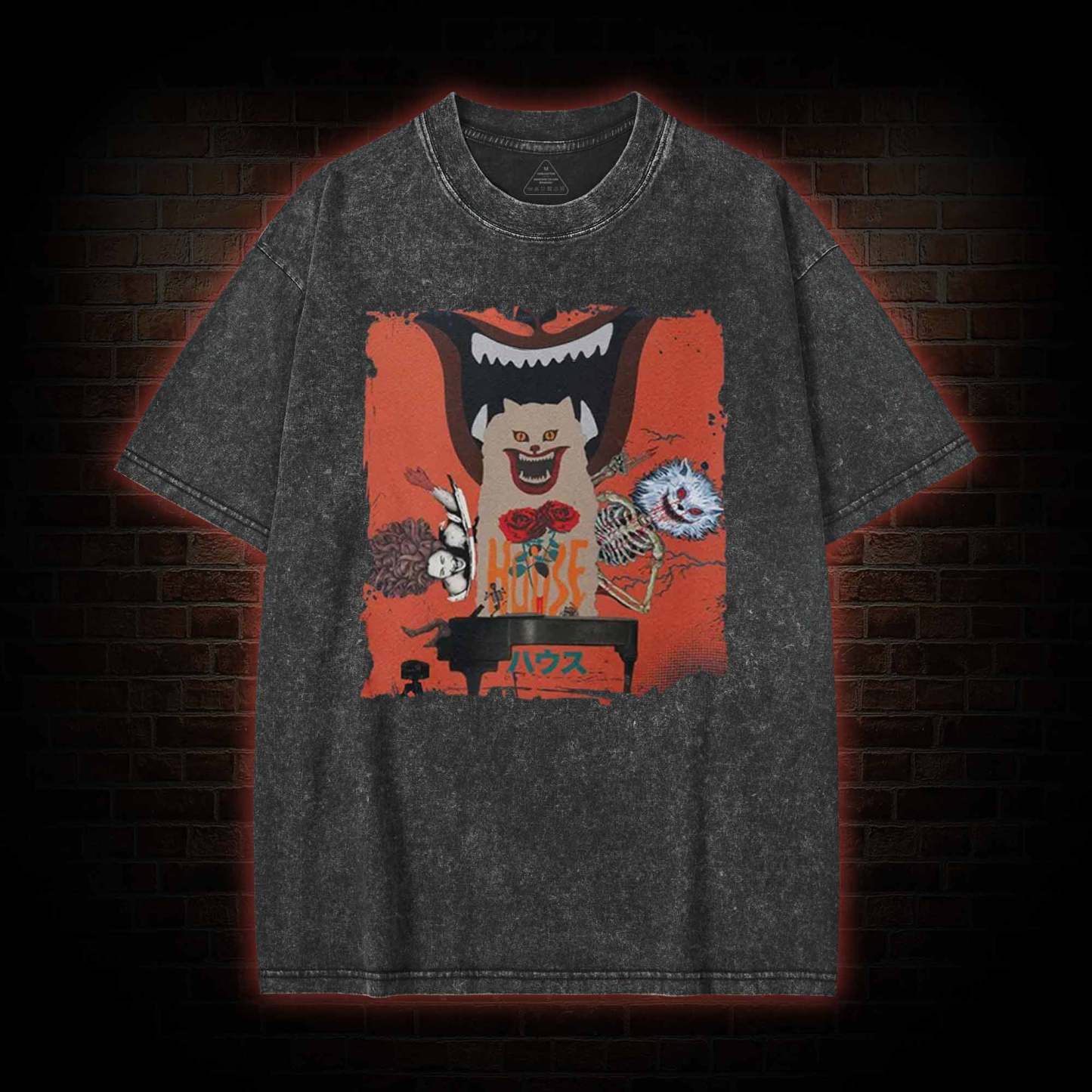 Haunted House Washed T-shirt