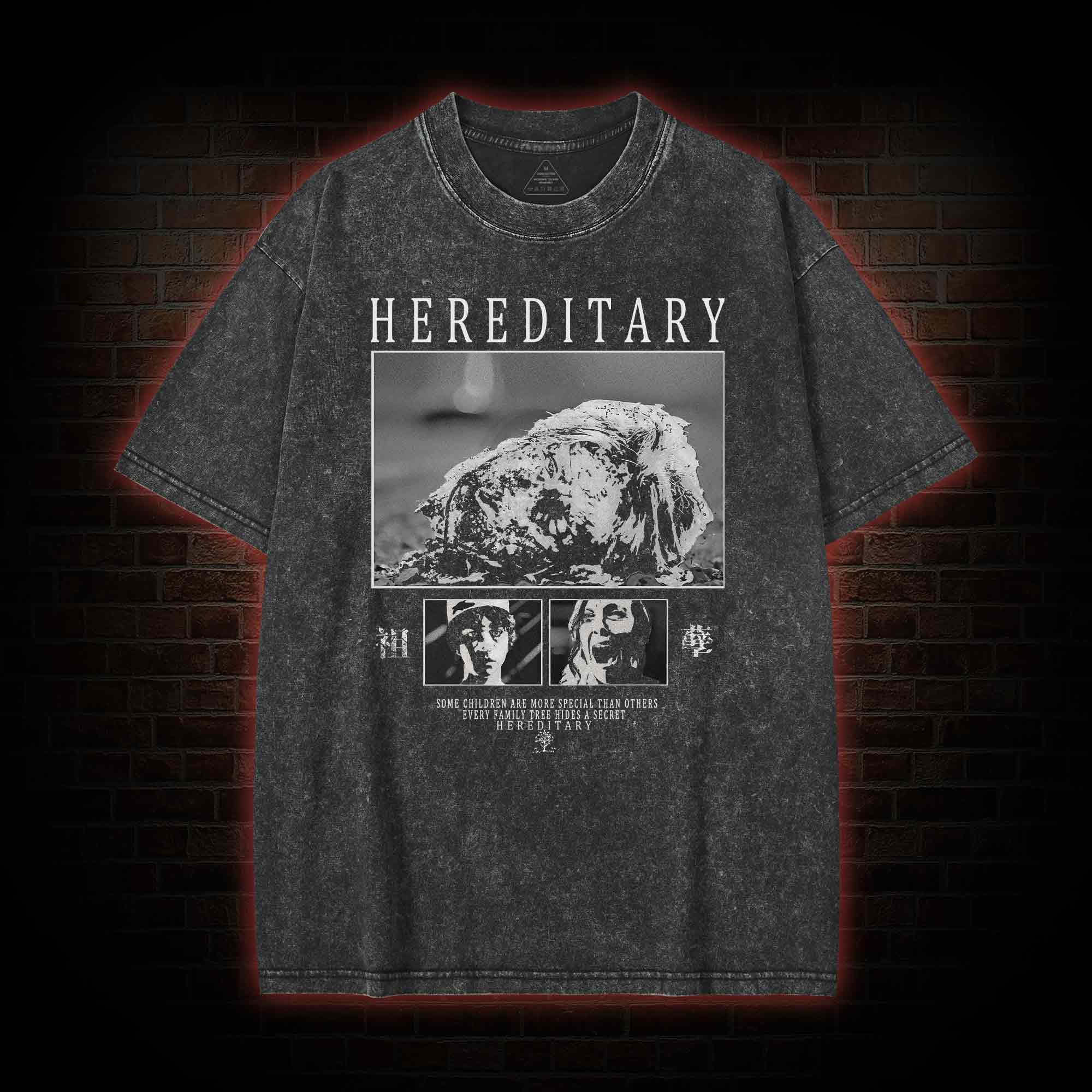 Vintage Every Family Tree Hides a Secret Washed T-shirt