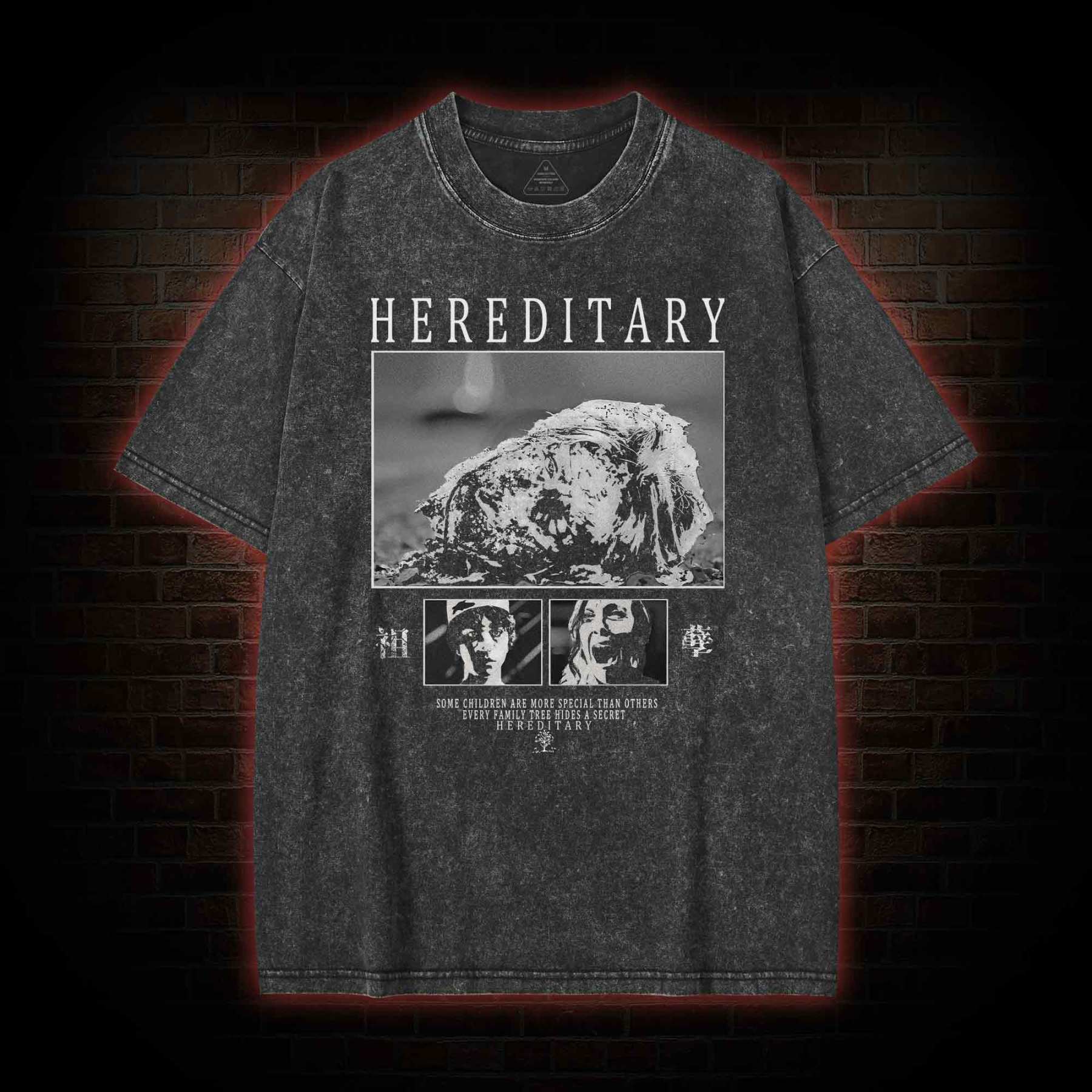 Vintage Every Family Tree Hides a Secret Washed T-shirt