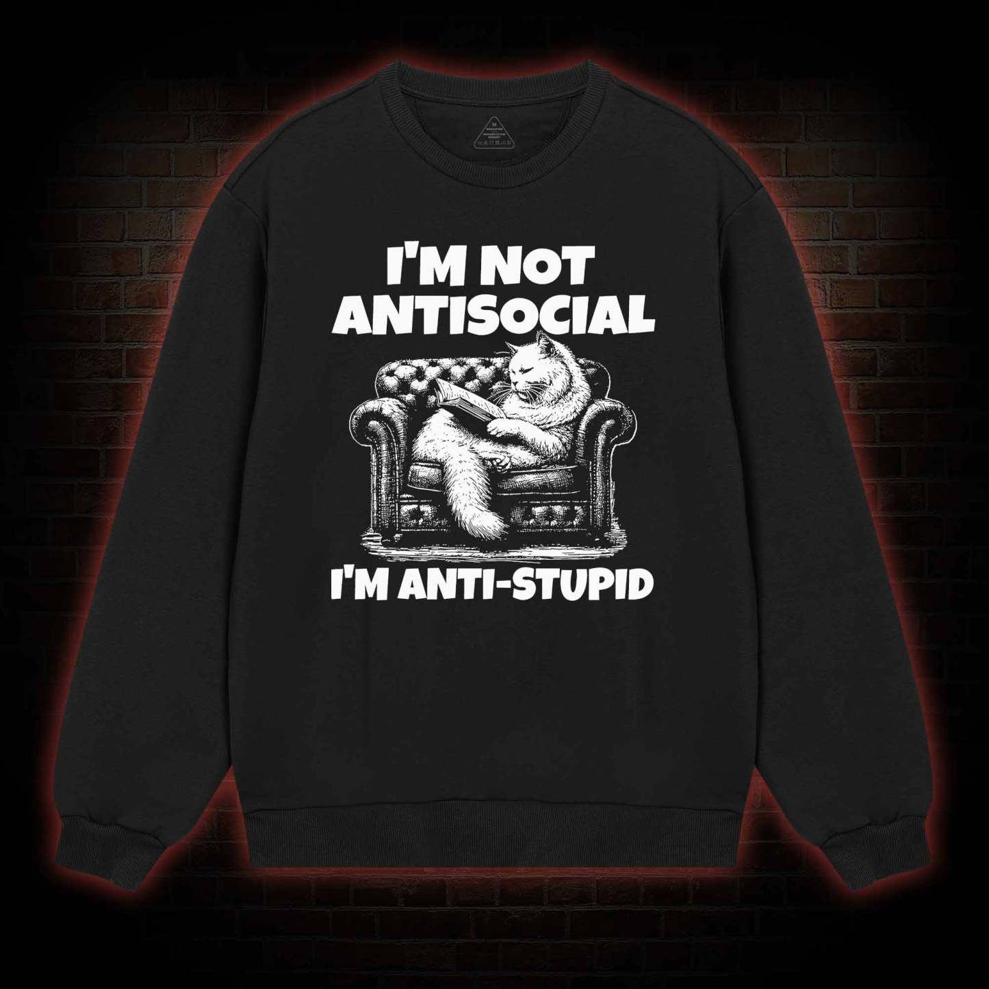 I'm Not Antisocial Sweatshirt