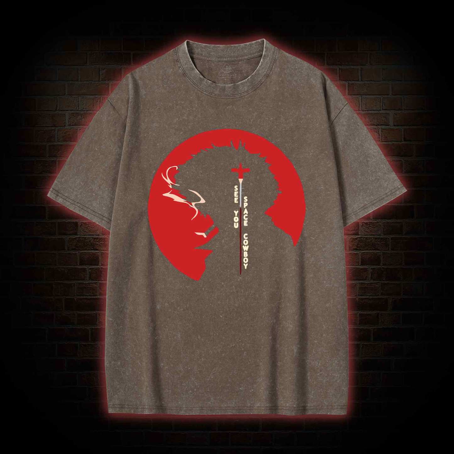 Retro See You Cowboy Washed T-shirt