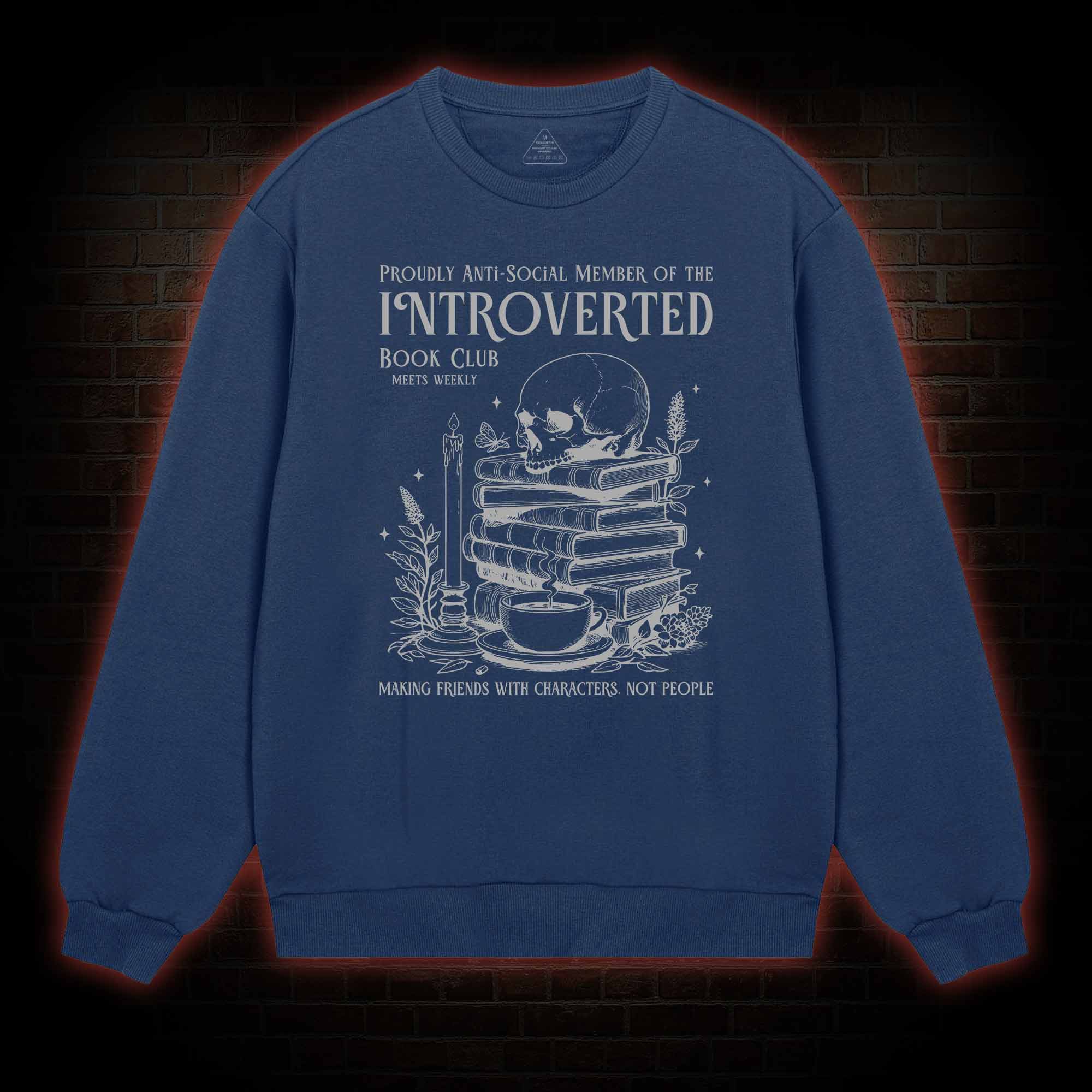 Introverted Book Club Sweatshirt