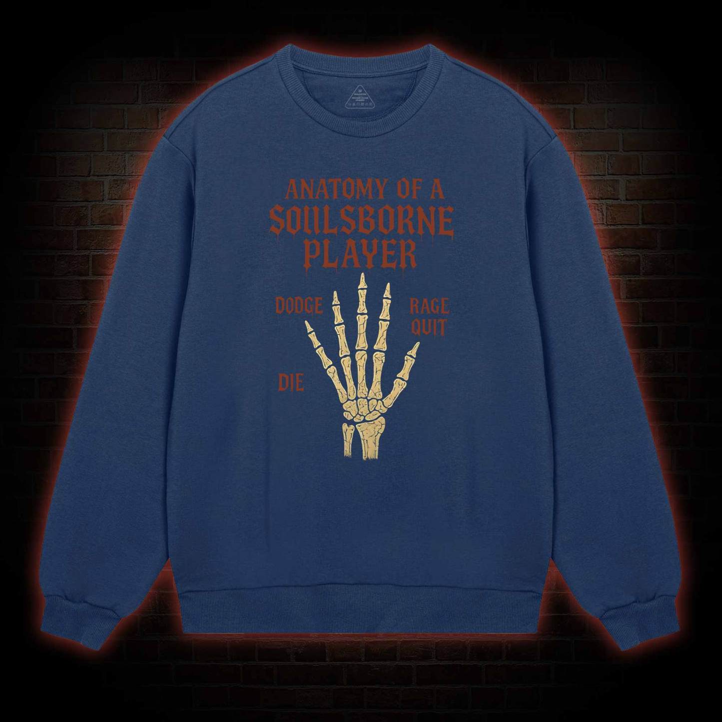 Anatomy of a Soulsborne Player Sweatshirt