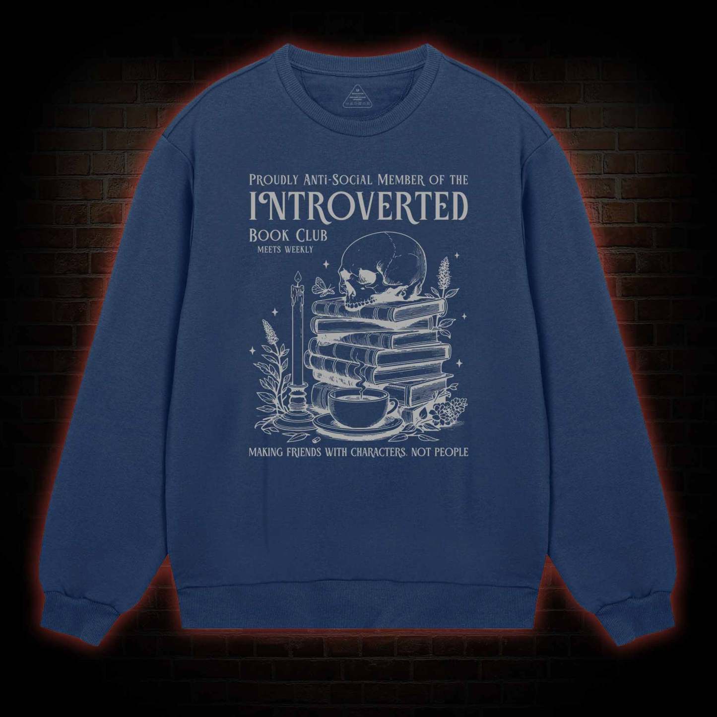 Introverted Book Club Sweatshirt