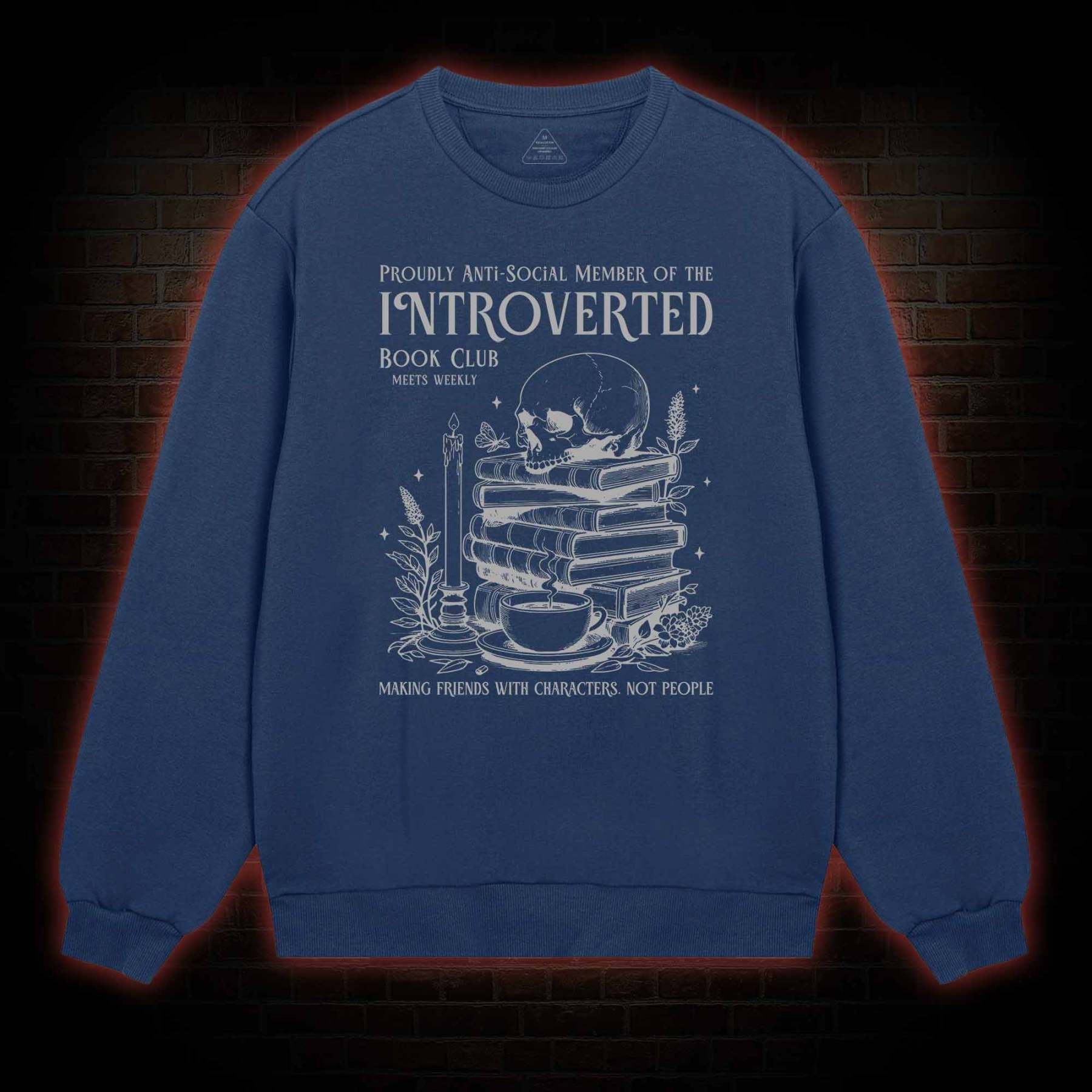 Introverted Book Club Sweatshirt