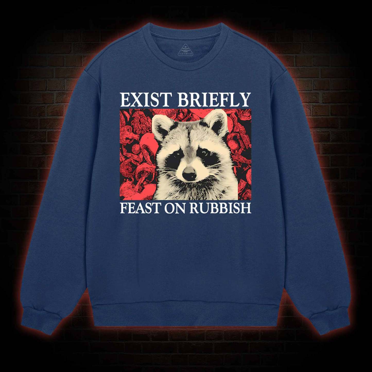 Exist Briefly Feast On Rubbish Sweatshirt