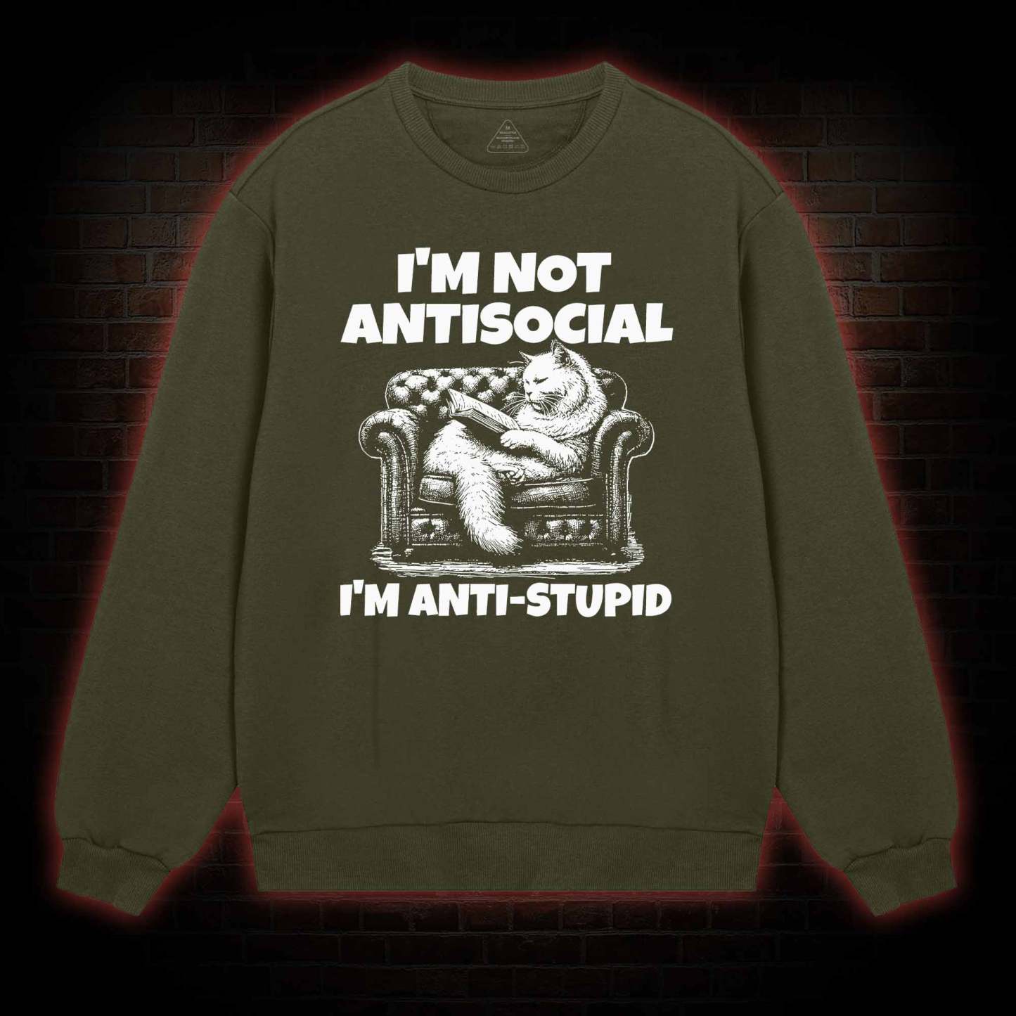 I'm Not Antisocial Sweatshirt