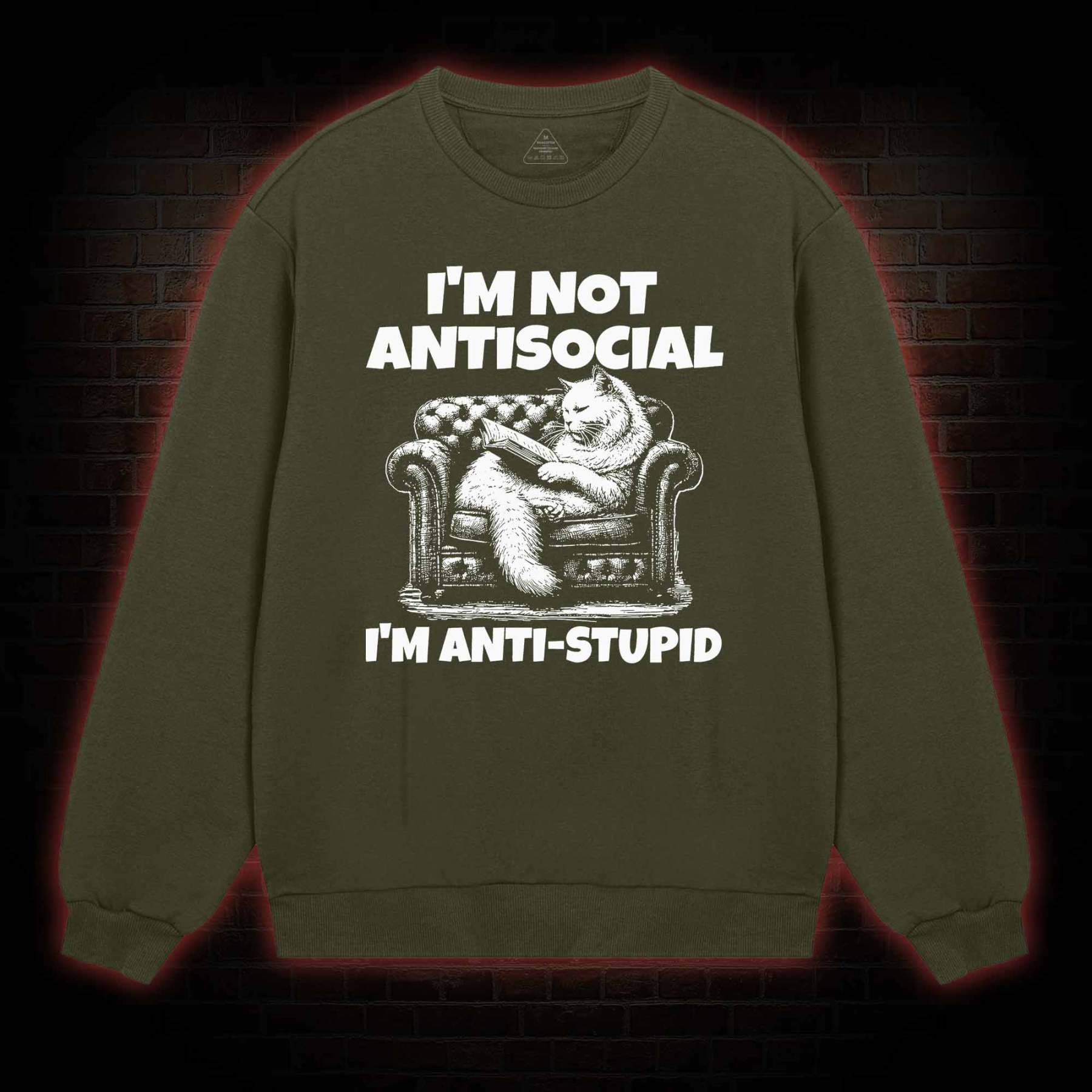 I'm Not Antisocial Sweatshirt
