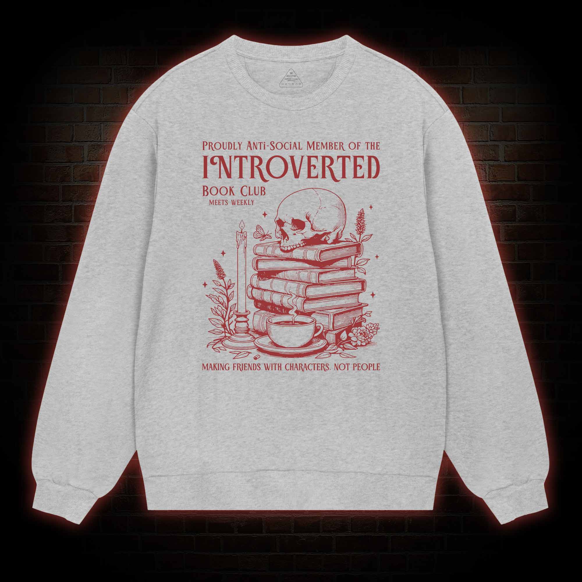 Introverted Book Club Sweatshirt