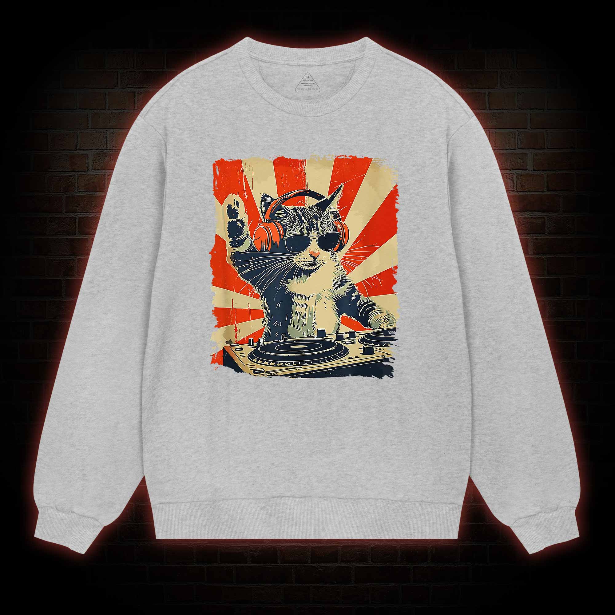 Dj Cat Sweatshirt