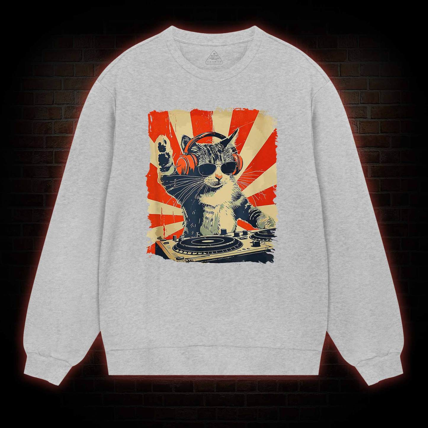Dj Cat Sweatshirt