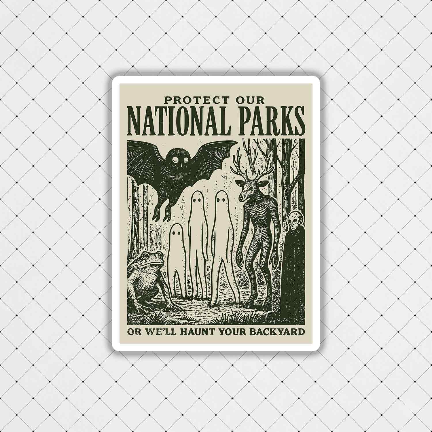 Protect Our National Parks Sticker