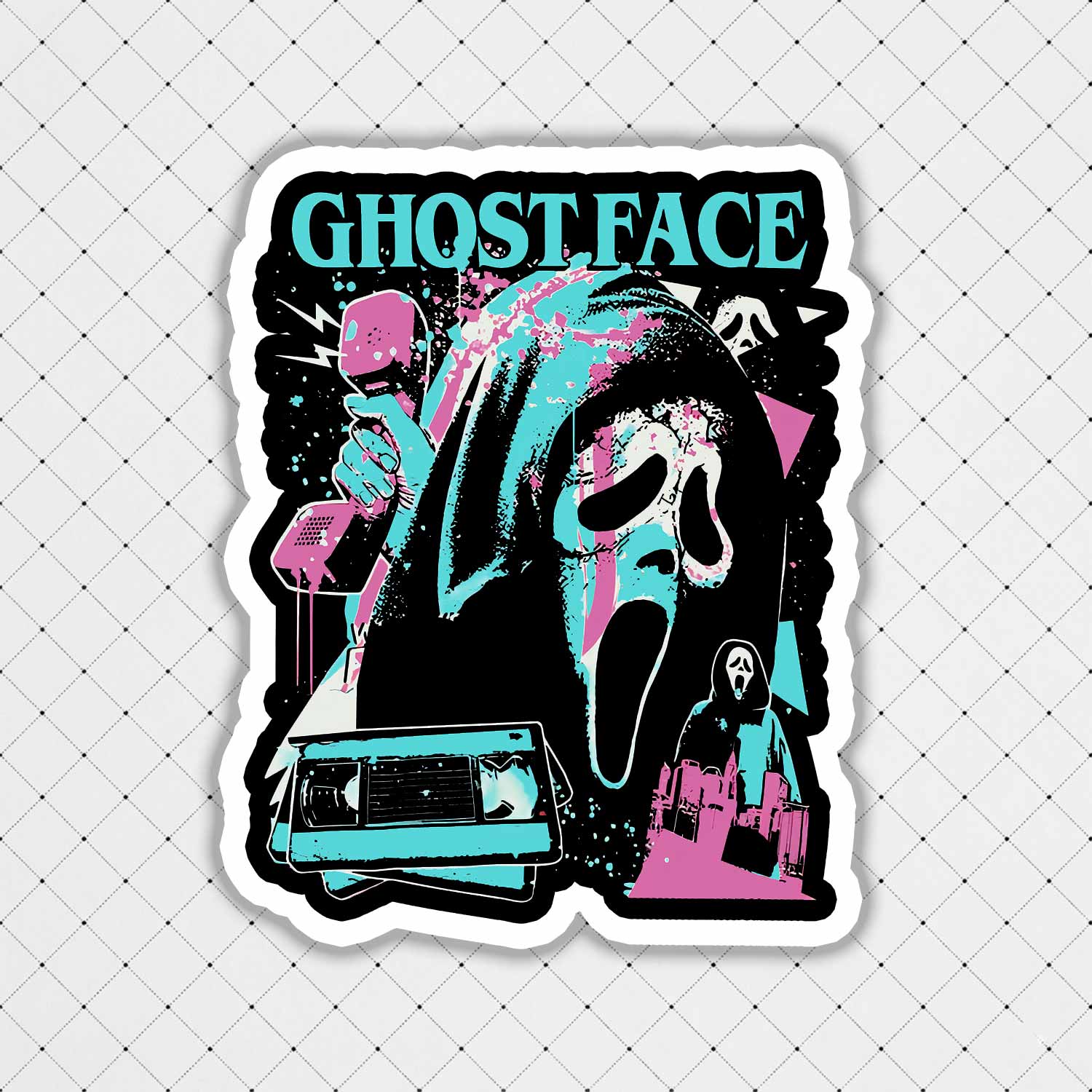 What's Your Favortie Scary Movie? Horror Sticker