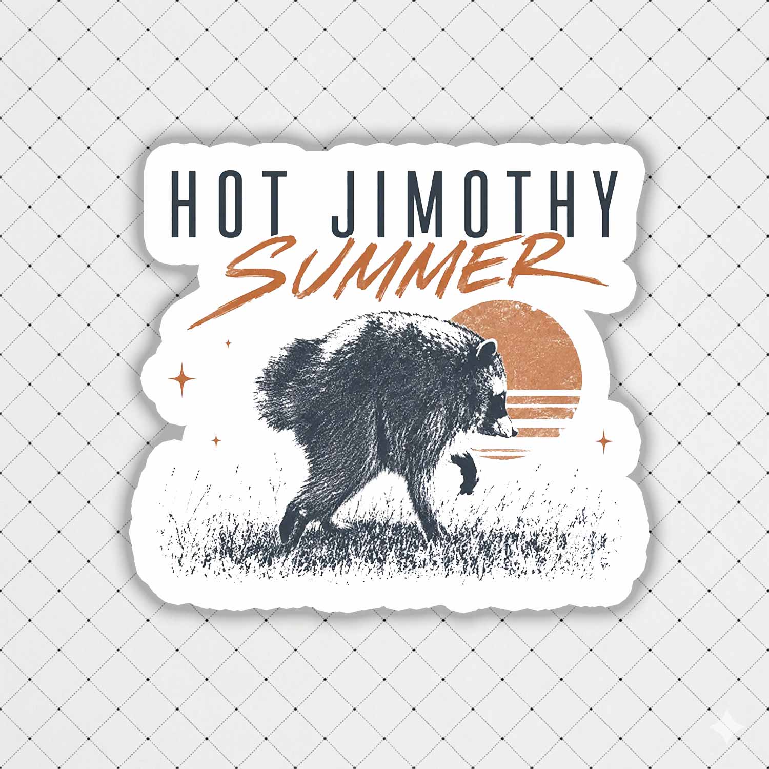 Hot Jimothy Summer Sticker