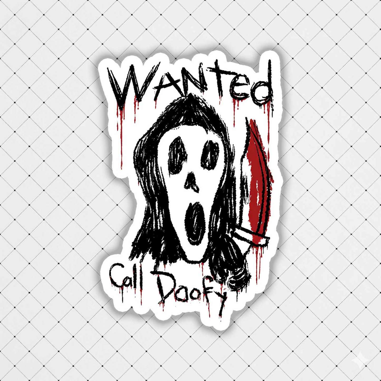 Call Doofy Sticker