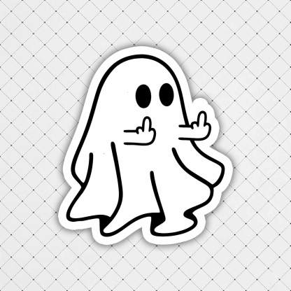 Ghost Funny Sticker