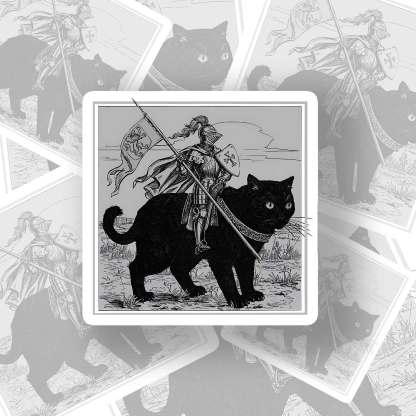  Medieval Knight Sticker