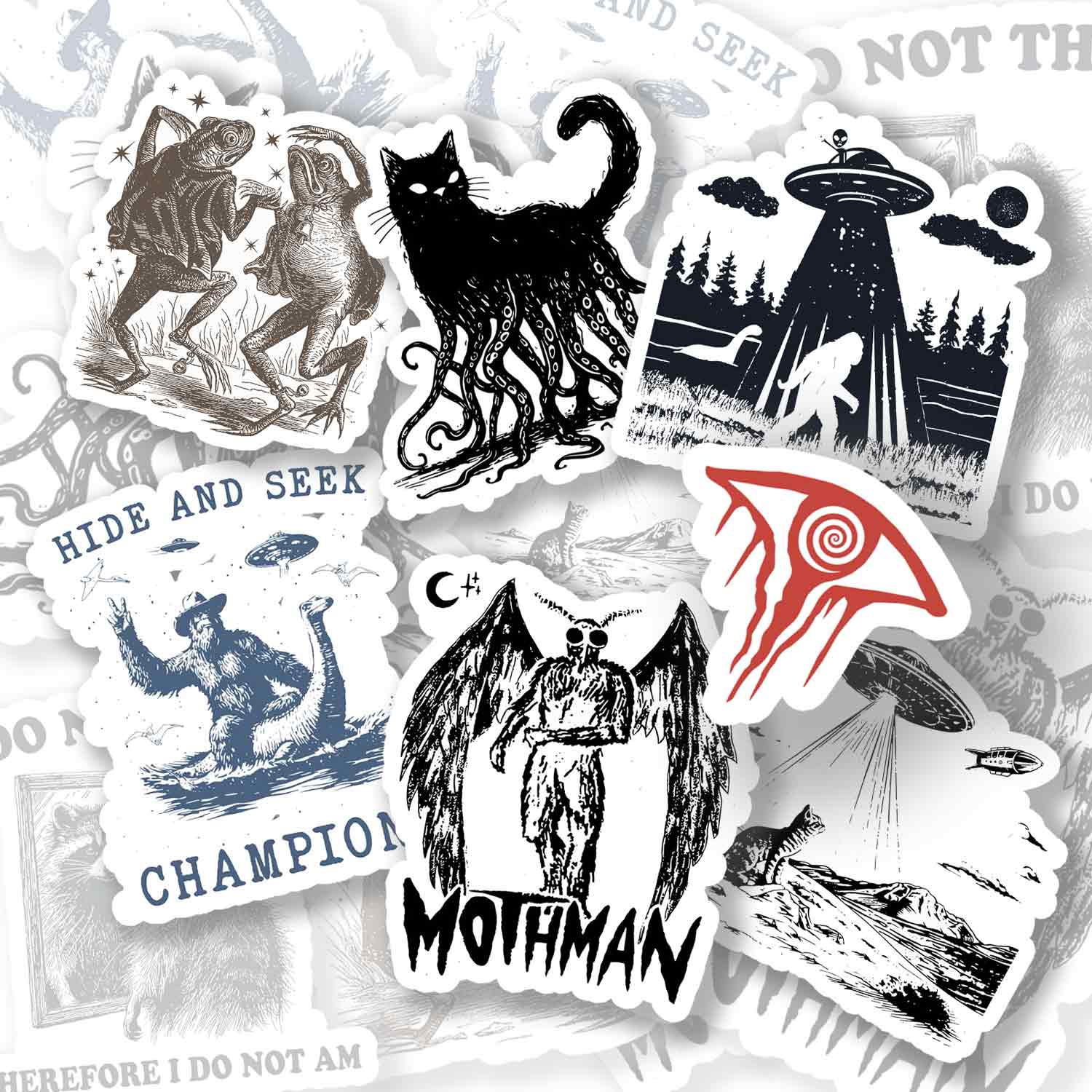 Dark Creature Stickers