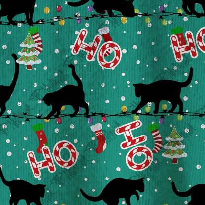 Ho Ho Ho Black Cat Ugly Sweatshirts