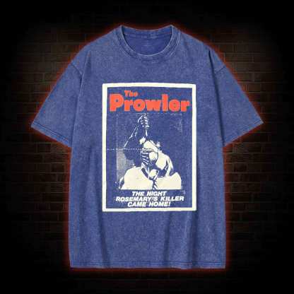 The Night Killer Came Home Washed T-shirt