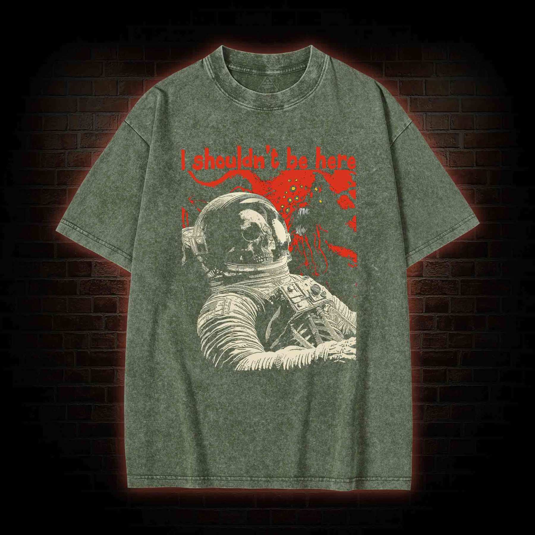 I Shouldn't Be Here Washed T-shirt