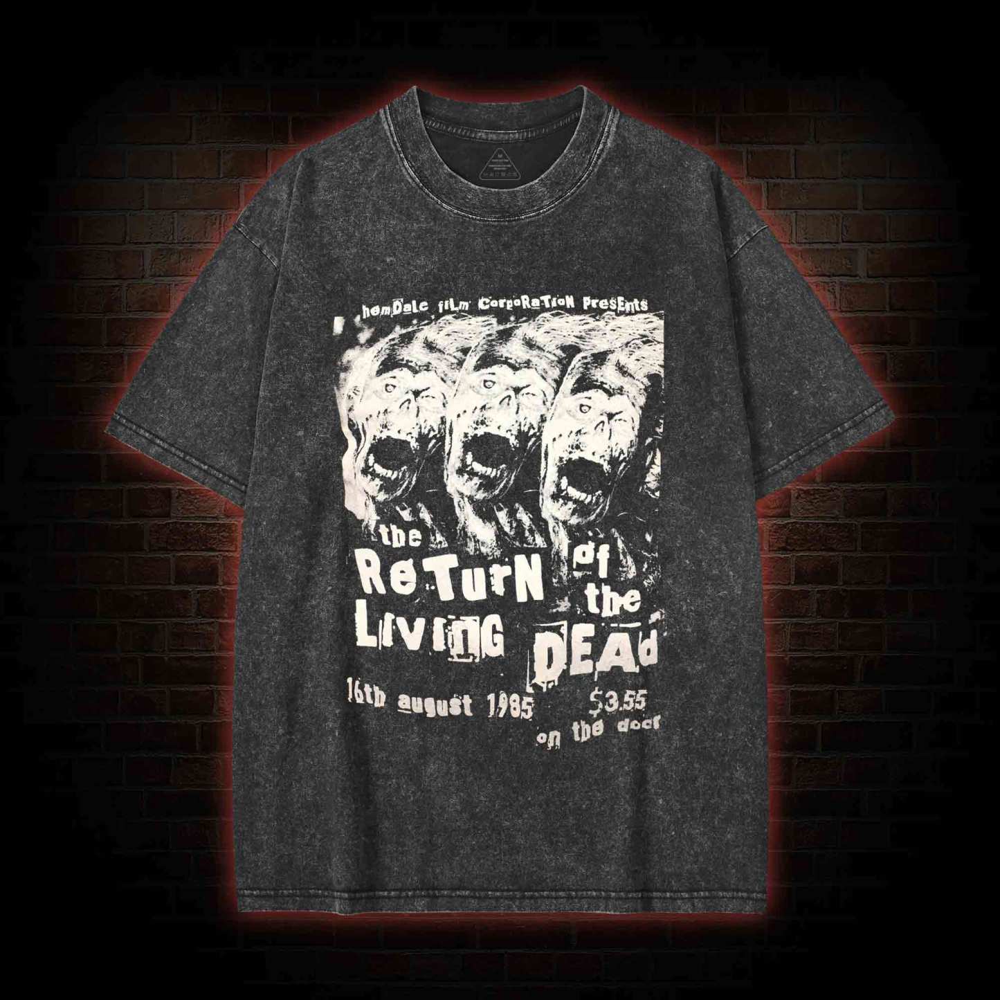 Send More Paramedics Washed T-shirt