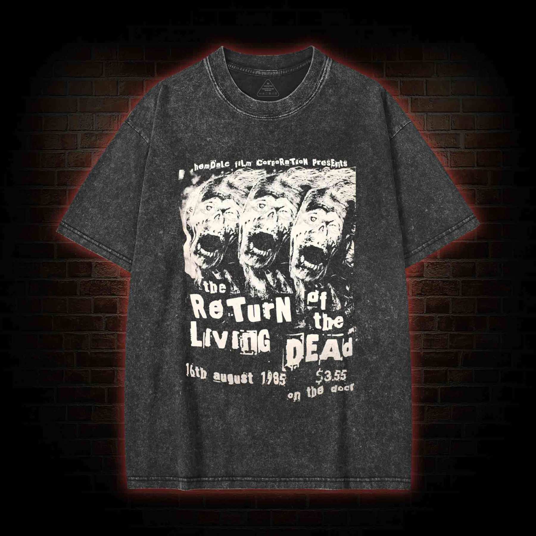 Send More Paramedics Washed T-shirt