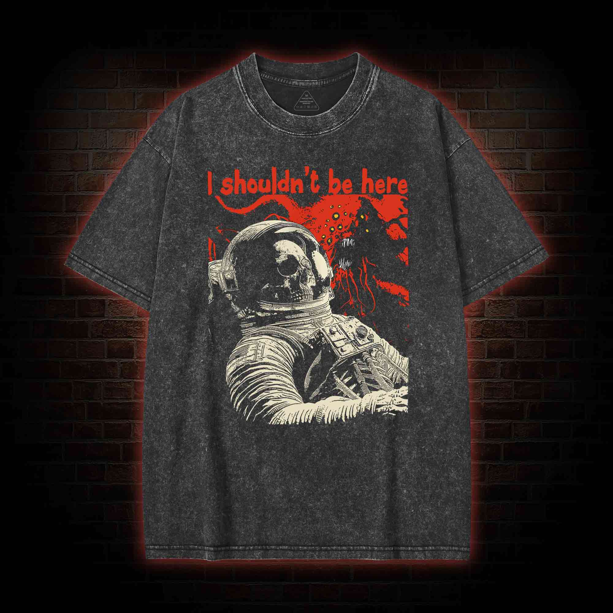 I Shouldn't Be Here Washed T-shirt