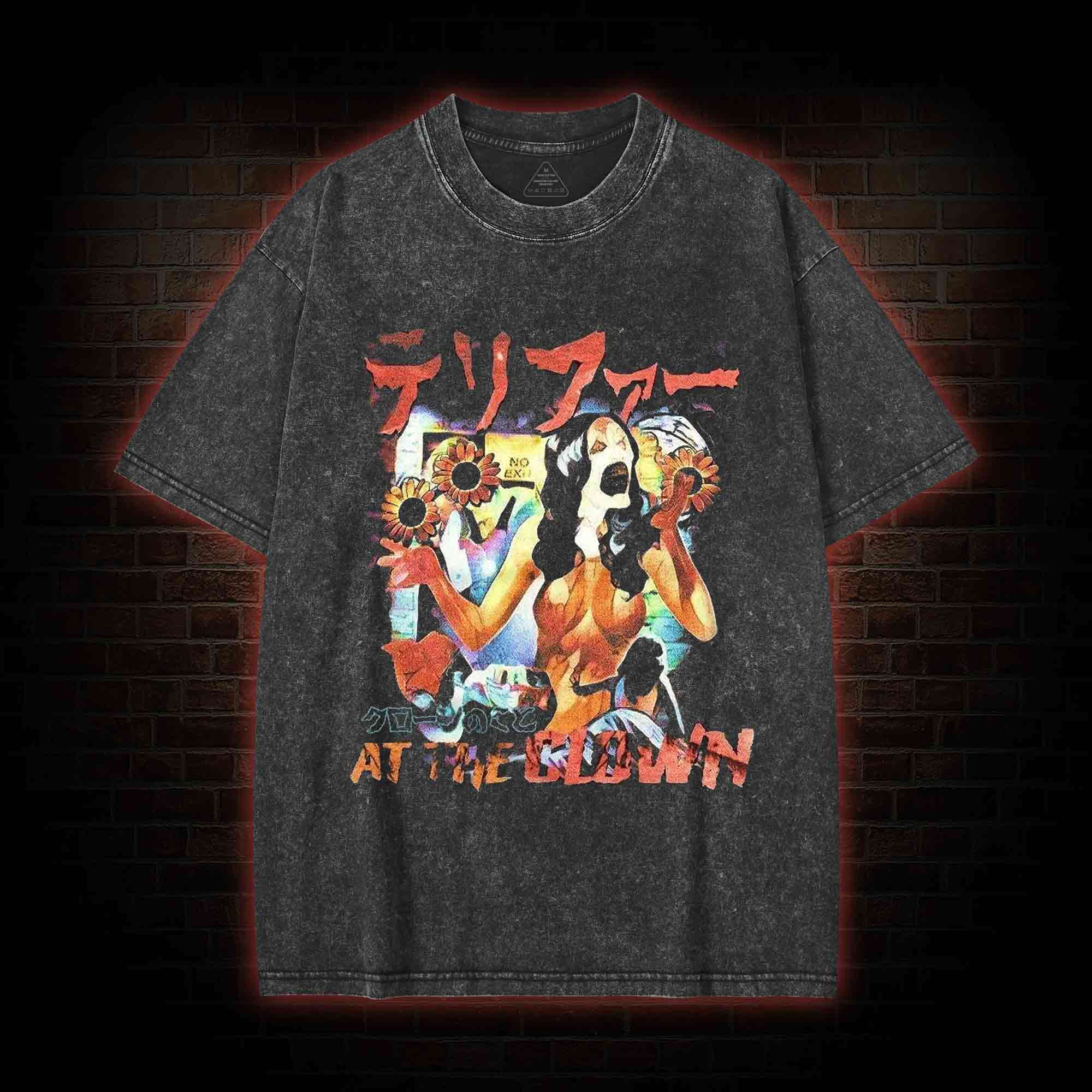 The Clown Slasher Washed T-shirt