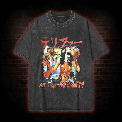 The Clown Slasher Washed T-shirt