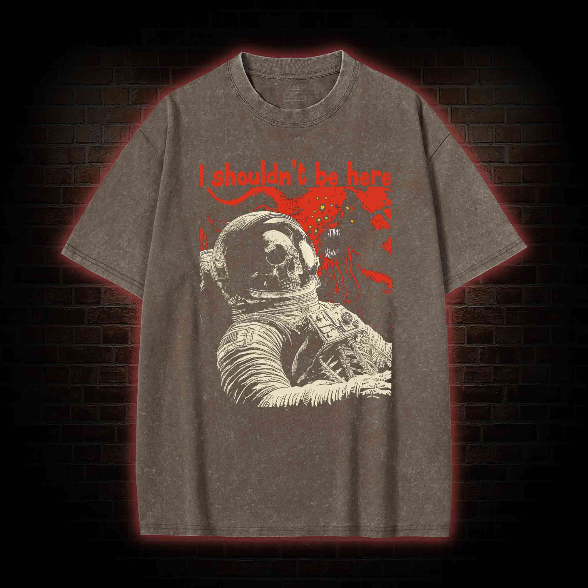 I Shouldn't Be Here Washed T-shirt