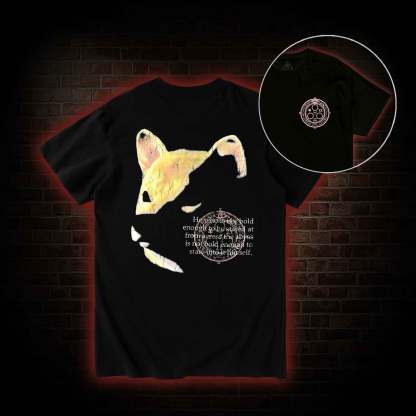 Shiba Back Print T-Shirt