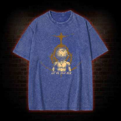 Let Me Solo Her Washed T-shirt