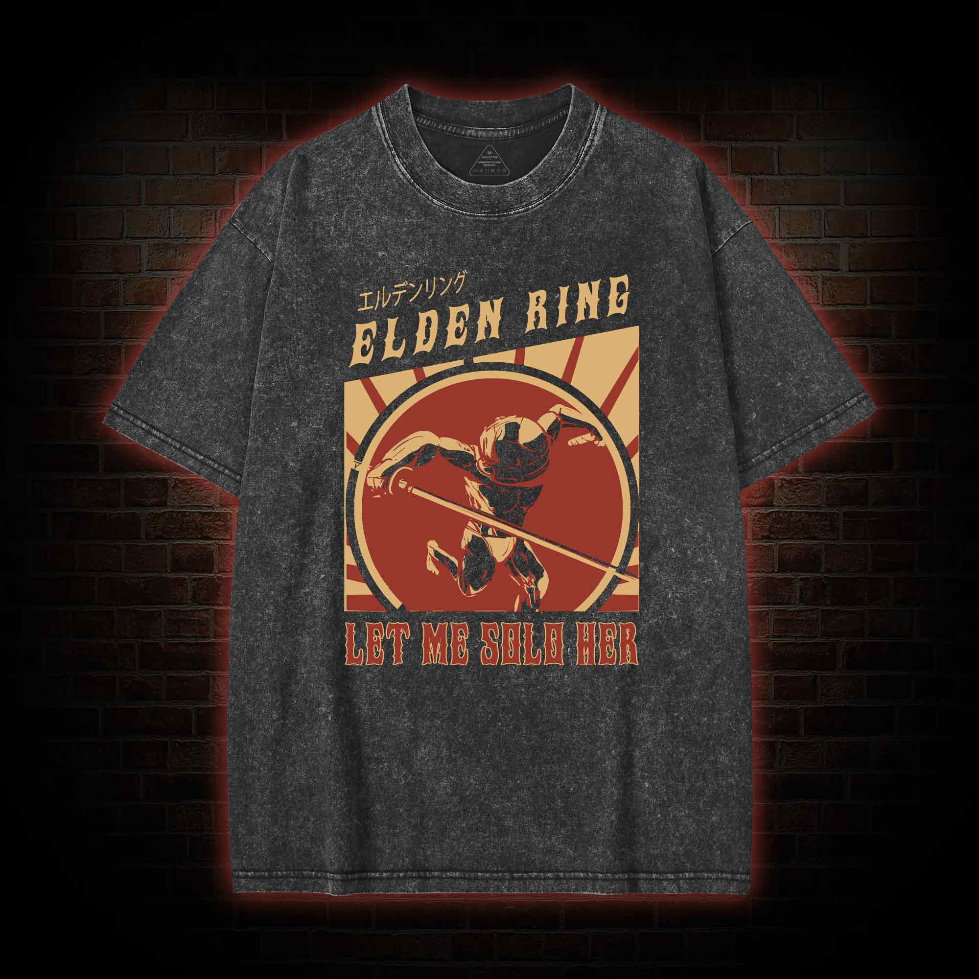 Let Me Solo Her Funny Washed T-shirt