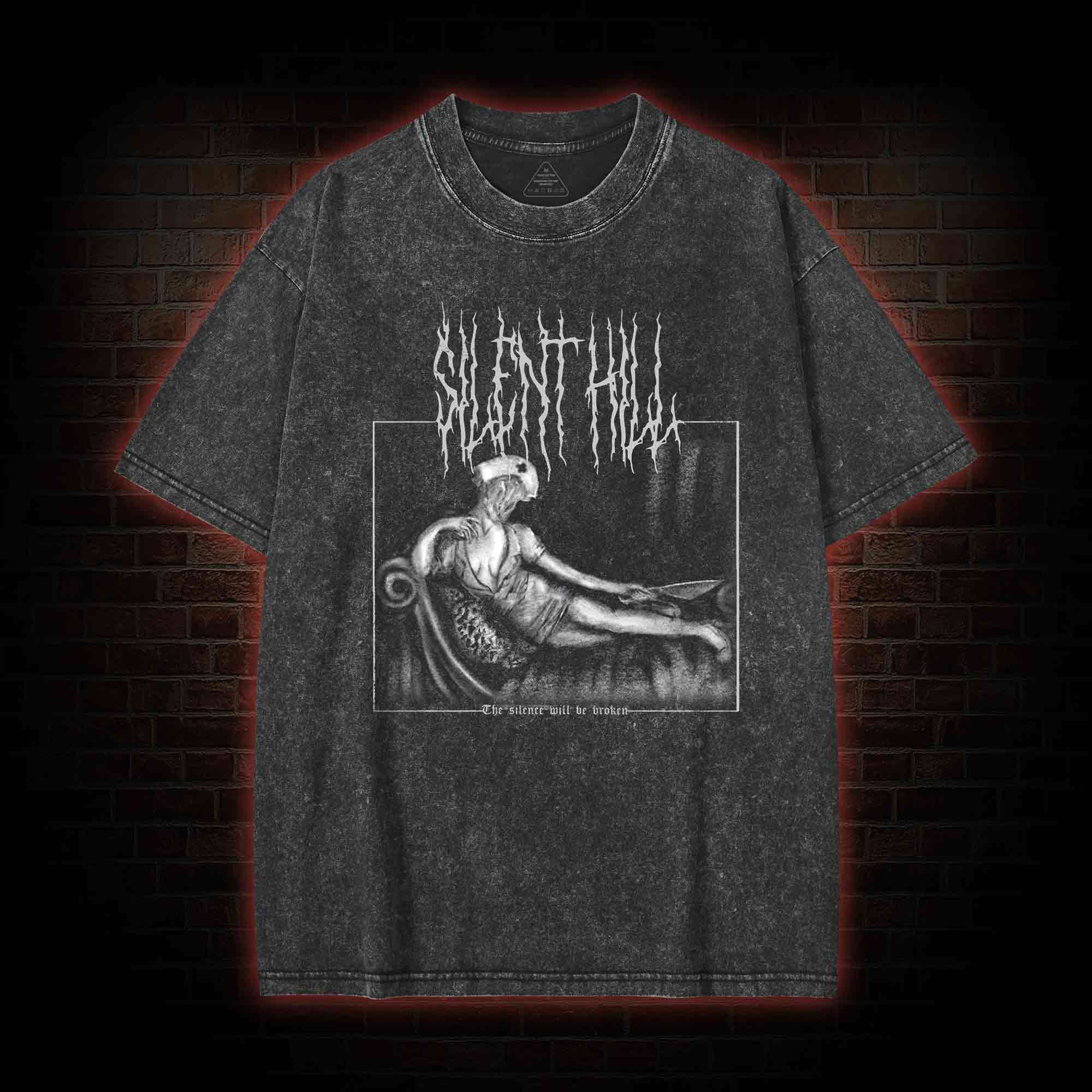 The Silence Will be Broken Washed T-shirt