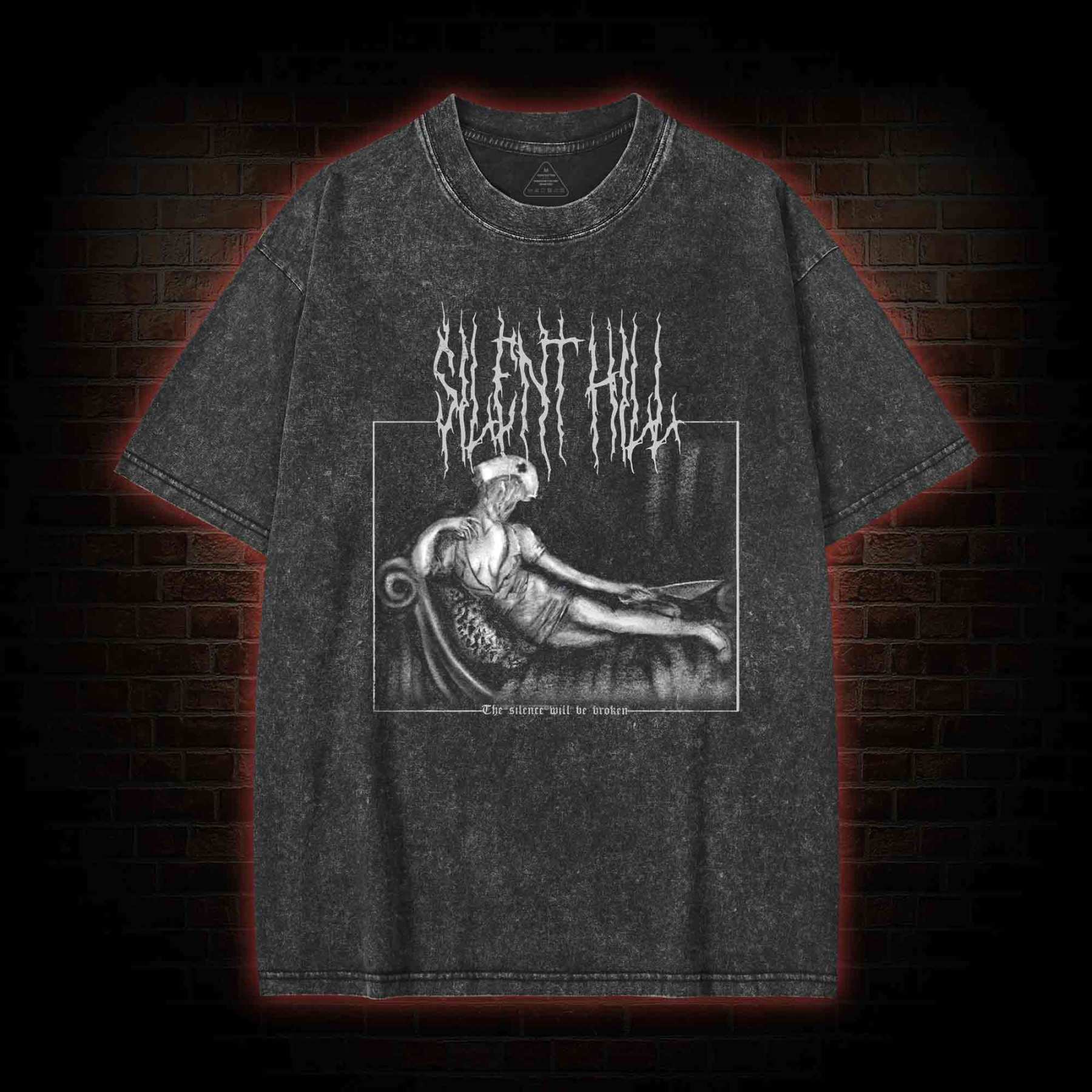The Silence Will be Broken Washed T-shirt