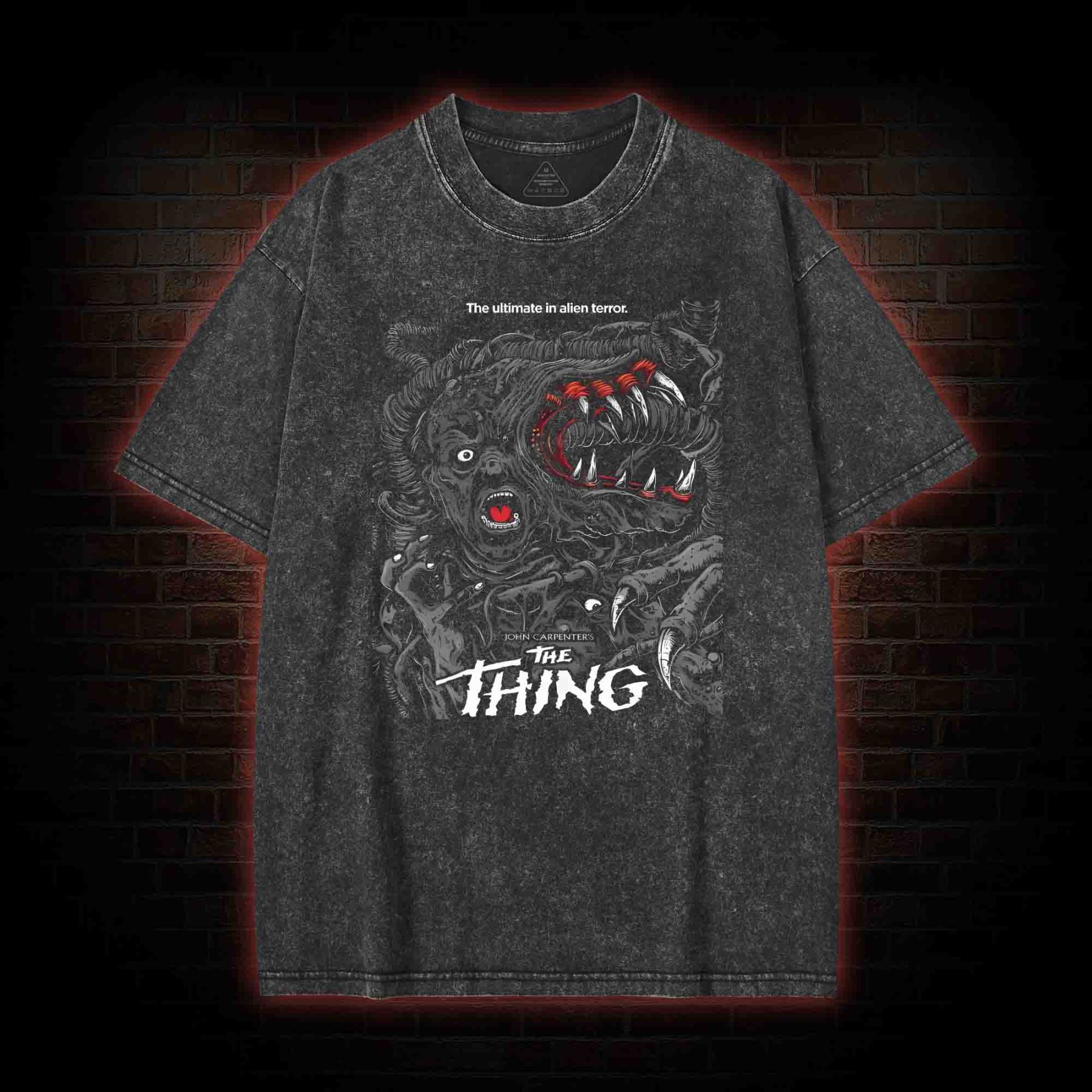 The Thing Horror Washed T-shirt