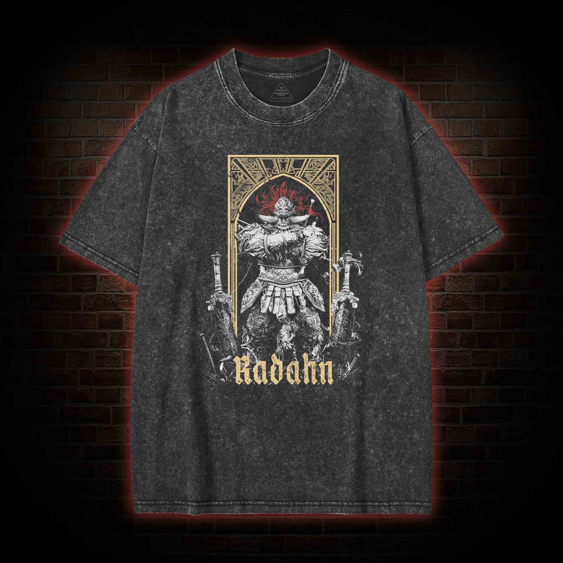 The Lord of the Battlefield's Lion Washed T-shirt