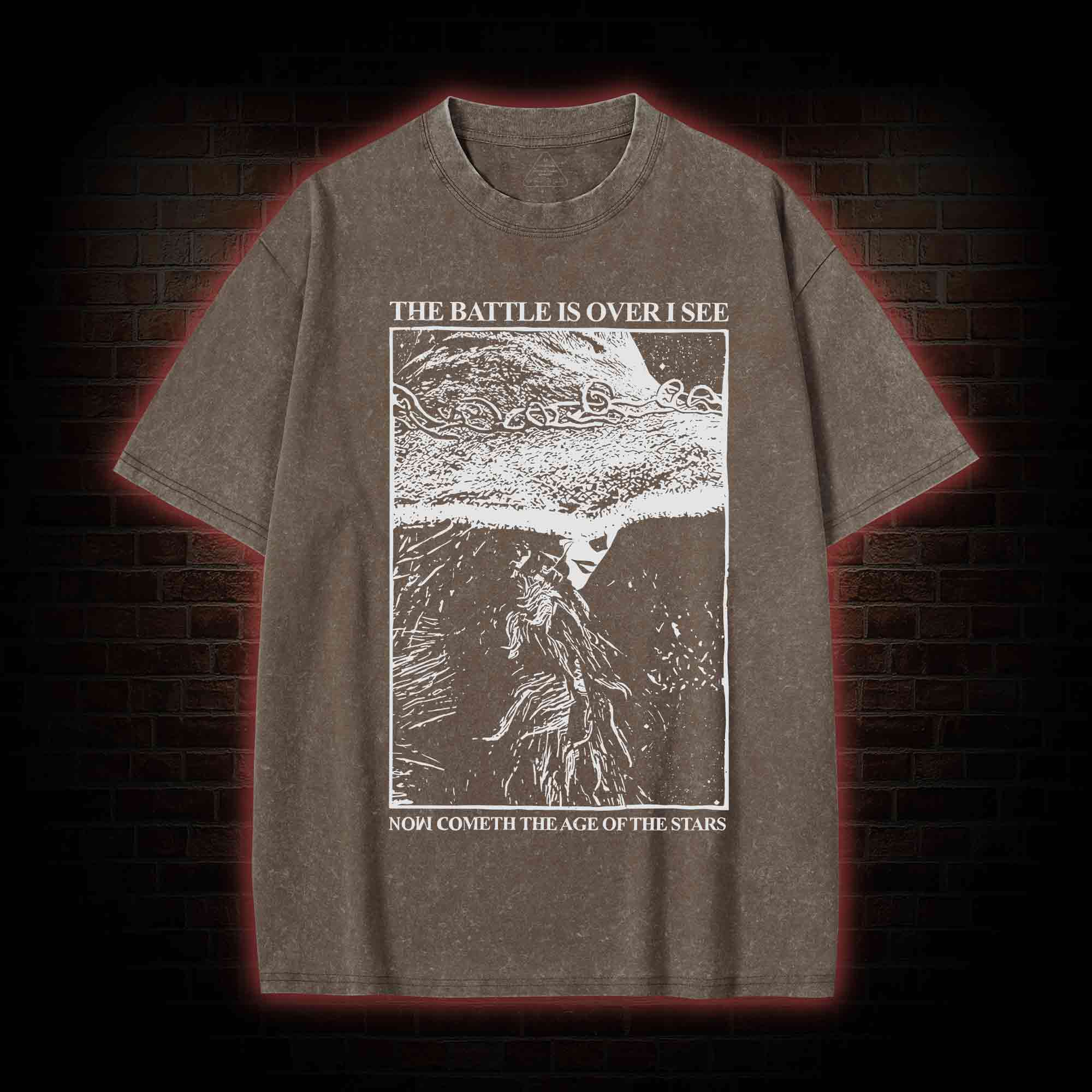 The Battle Is Over I See Washed T-shirt