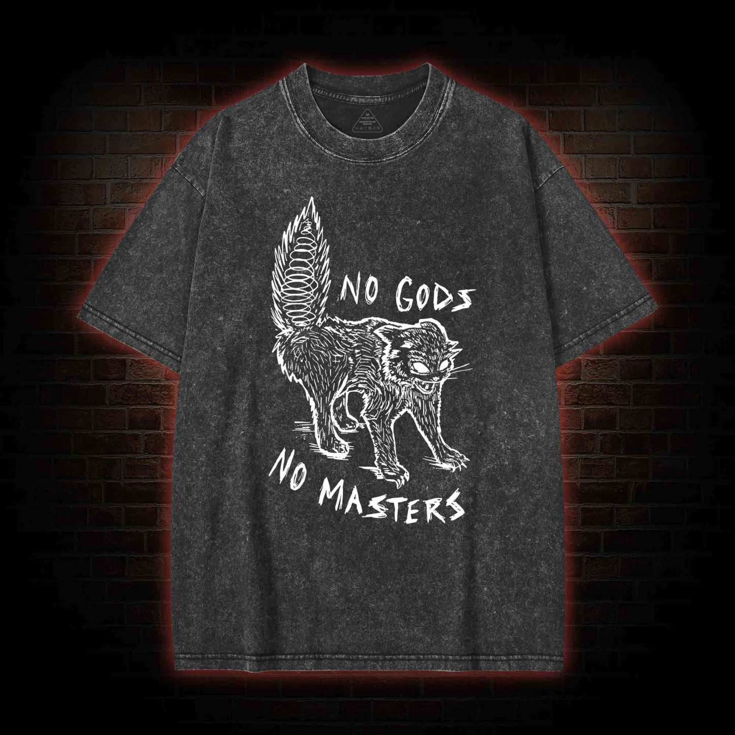 No Gods No Masters Washed T-shirt