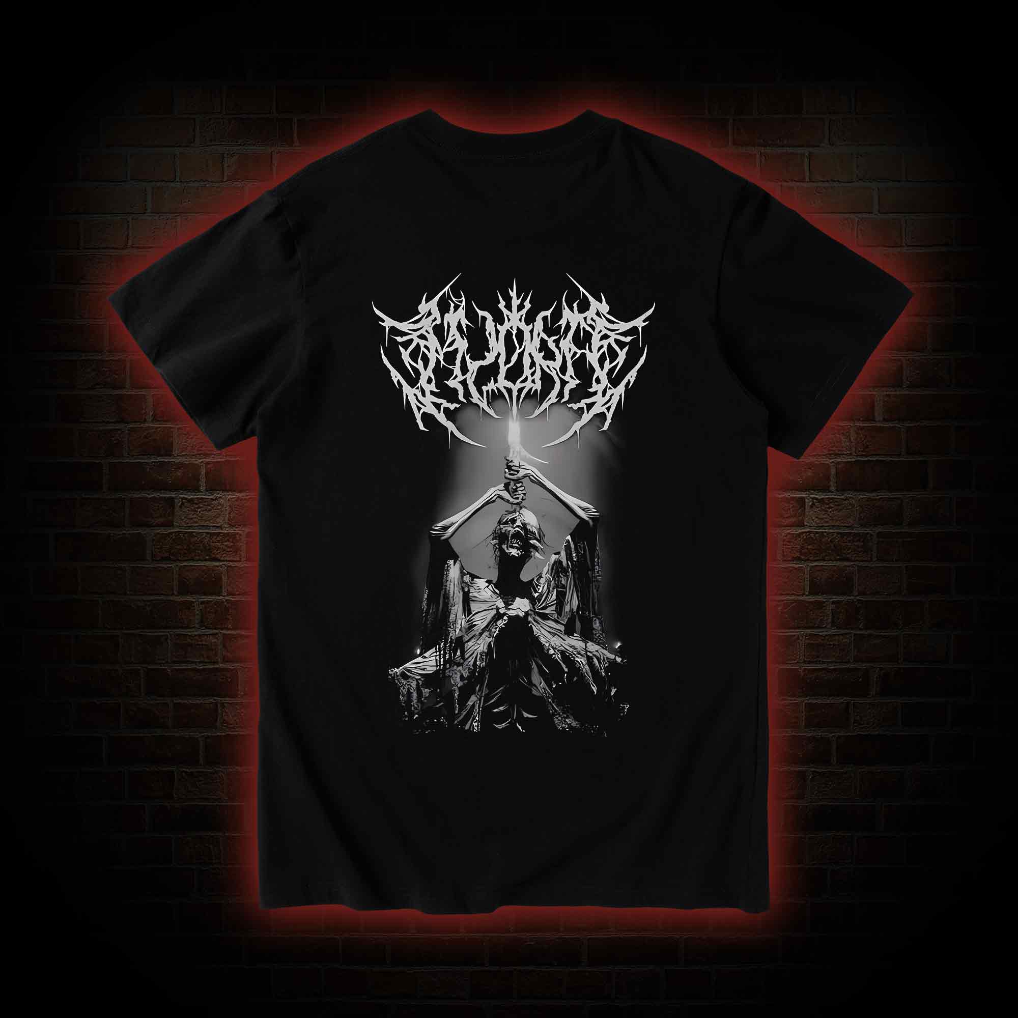 Forgive Me Back Print T-Shirt