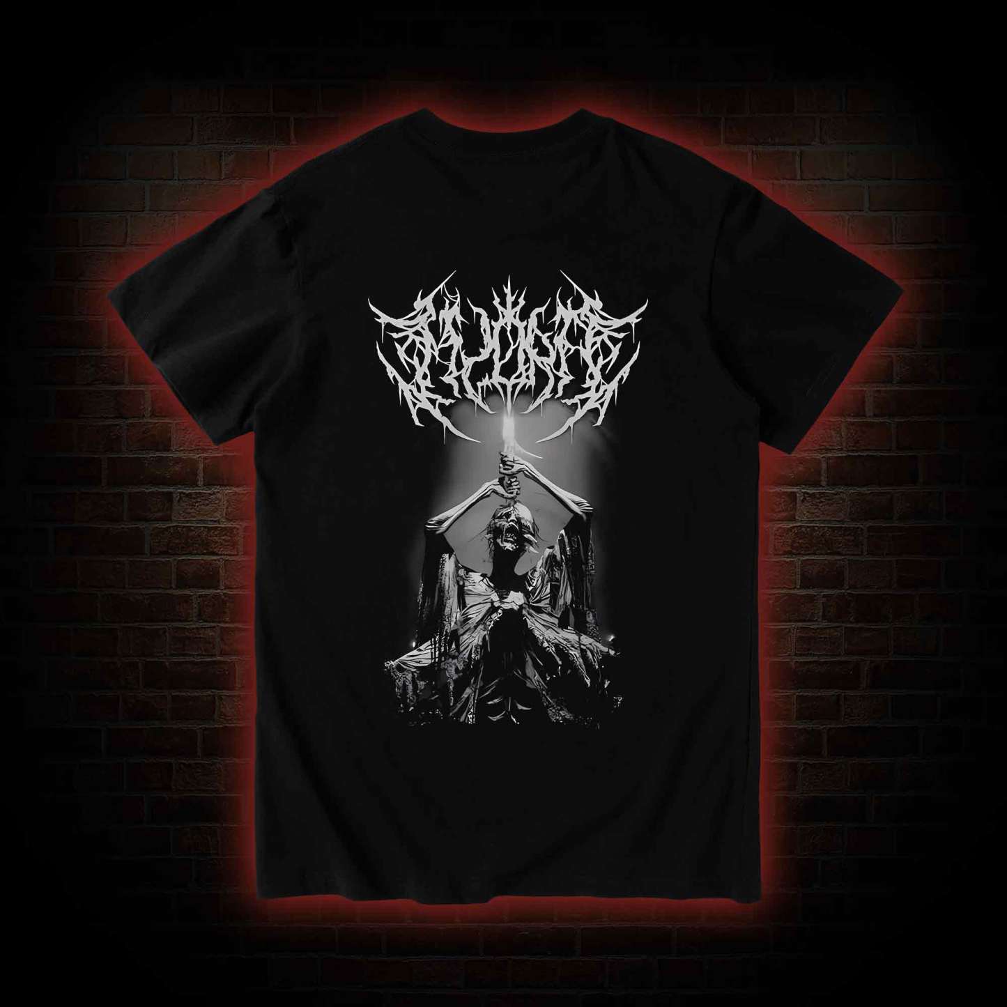 Forgive Me Back Print T-Shirt