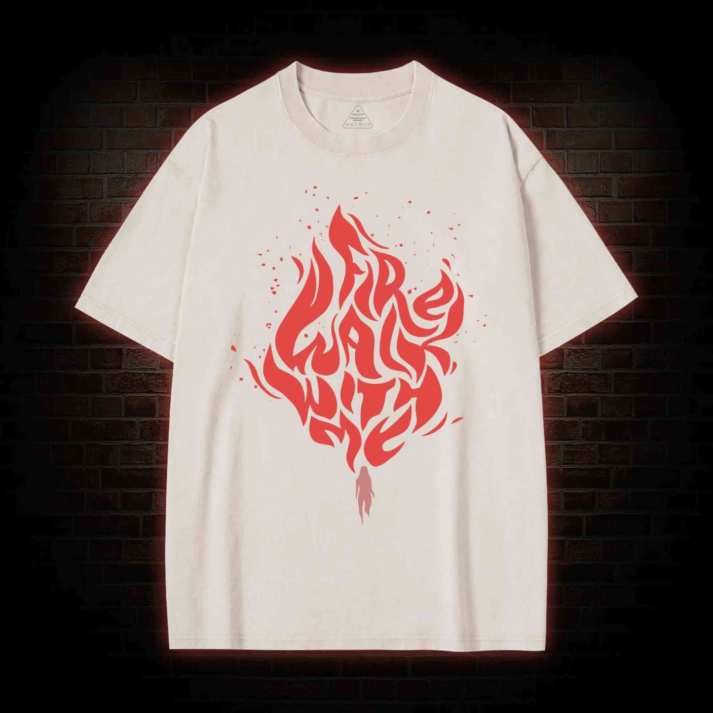 Fire Walk With Me Washed T-shirt