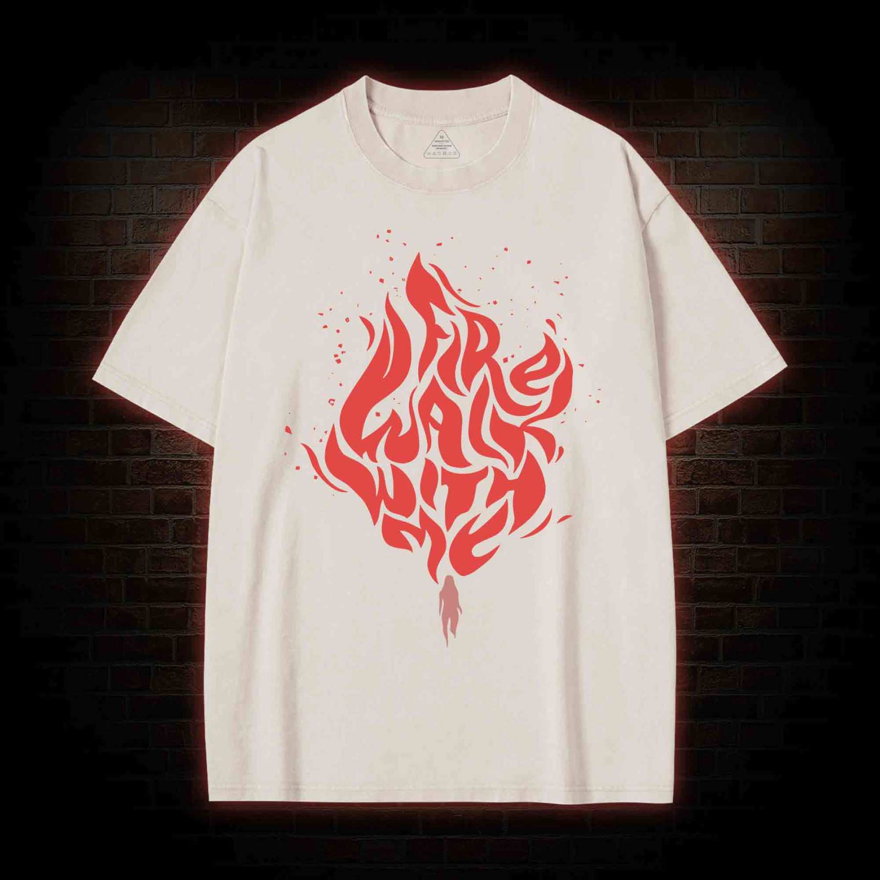 Fire Walk With Me Washed T-shirt